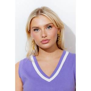 NEW HELLO EDIE texas earrings in gold